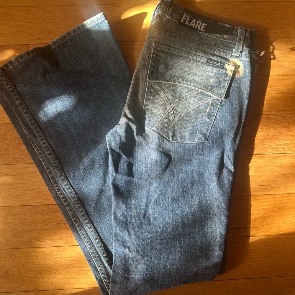Flare Women's Dark Blue Denim Jeans